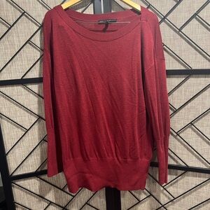 WHBM Crimson Pullover Sweater - L